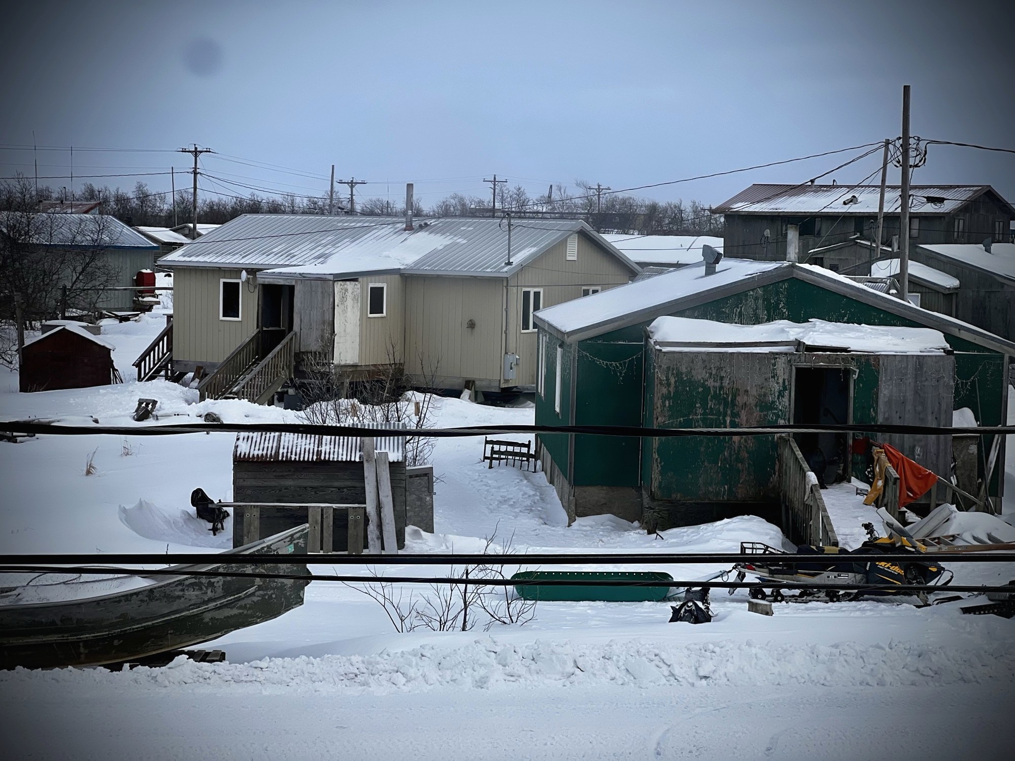 Houses, boats, and snow machines · midwinter